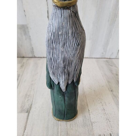 Folkart Santa Claus rustic Xmas Decor figure three kings man - Picture 10 of 15